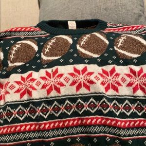 Ugly Christmas Football Sweater